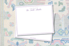Load image into Gallery viewer, Custom Stationery | Personalized Colored Cards | Ladies Thank You Cards