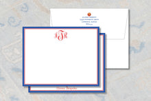 Load image into Gallery viewer, Personalized University of Kansas Inspired Stationery
