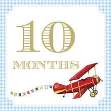 Load image into Gallery viewer, Preppy and Classic Boy Watercolor Milestone Cards