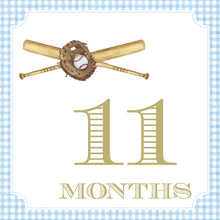 Load image into Gallery viewer, Preppy and Classic Boy Watercolor Milestone Cards