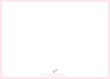 Load image into Gallery viewer, Personalized Baby Girl Birth Announcement | Pink Photo Card with Monogram