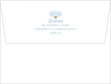 Load image into Gallery viewer, Personalized Pickleball Stationery | Gingham Notecards