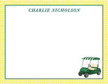 Load image into Gallery viewer, Yellow Masters Thank You Notes | Hole In One Golf Stationery