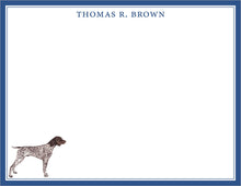 Load image into Gallery viewer, GSP Personalized Stationery | German Shorthair Notecards