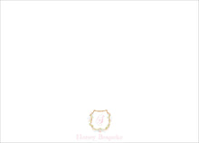 Load image into Gallery viewer, Watercolor Floral Crest Stationery | Elegant Note Cards
