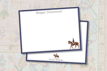 Load image into Gallery viewer, Equestrian Stationery Set | Horse Notecards | Personalized Horse Gift