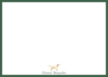 Load image into Gallery viewer, Personalized Labrador Stationery | Preppy Lab Notecards | Gift for Men
