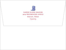 Load image into Gallery viewer, Personalized SMU Thank You Cards - Southern Methodist Stationery Gift Ideas