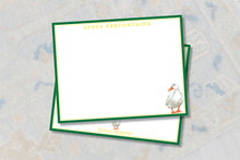 Load image into Gallery viewer, Personalized University of Oregon Inspired Stationery