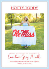 Load image into Gallery viewer, Ole Miss Graduation Announcement