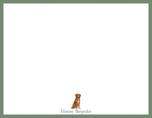 Load image into Gallery viewer, Nova Scotia Toller Stationery | Personalized Monogram Note Cards