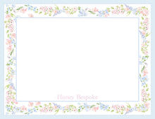 Load image into Gallery viewer, Personalized Floral Stationery | Grandmillennial Stationery | Watercolor Border