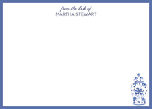 Load image into Gallery viewer, Personalized Chinoiserie Stationery For Women | Elegant Thank You Cards