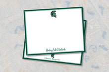 Load image into Gallery viewer, Personalized Michigan State University Inspired Stationery