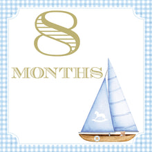 Load image into Gallery viewer, Preppy and Classic Boy Watercolor Milestone Cards