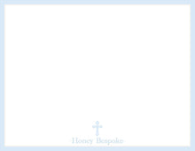 Load image into Gallery viewer, Baptism Thank You Cards | Blue Cross Stationery | Personalized Boy