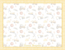 Load image into Gallery viewer, Construction Thank You Cards | Bulldozer Stationery | Front Loader Notecards