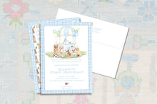 Load image into Gallery viewer, Snips and Snails Puppy Birthday Invitation | Watercolor Puppy Party Invite for Boys