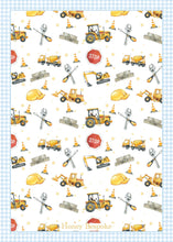 Load image into Gallery viewer, Construction Birthday Invitation | Bulldozer Party