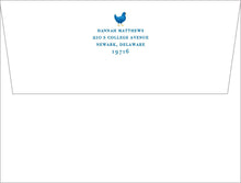 Load image into Gallery viewer, Personalized University of Delaware Inspired Stationery