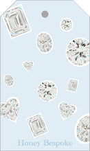 Load image into Gallery viewer, Personalized Valentine Gift Tags | Sparkle Valentine Tags With Custom Name