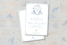 Load image into Gallery viewer, Under the Sea Birthday Invitation | Ocean Watercolor Party Invite