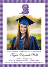 Load image into Gallery viewer, Texas Christian University Graduation Announcement