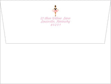 Load image into Gallery viewer, Ballerina Stationery Set | Watercolor Ballet Notecards | Dancer Notes