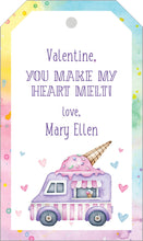 Load image into Gallery viewer, Make My Heart Melt Valentines Gift Tag