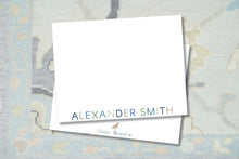 Load image into Gallery viewer, Personalized Boys Stationery | Southern Boy Thank You Cards | Preppy Note Cards