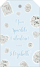Load image into Gallery viewer, You Sparkle Valentines Treat Tags