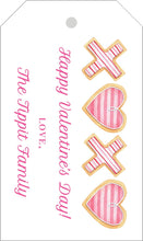 Load image into Gallery viewer, Valentine Cookie Tags | XOXO Treat Bag Tags