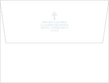 Load image into Gallery viewer, Baptism Thank You Cards | Blue Cross Stationery | Personalized Boy