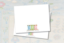 Load image into Gallery viewer, Cowgirl Boot Stationery | Texas Personalized Notecards