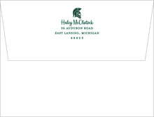 Load image into Gallery viewer, Personalized Michigan State University Inspired Stationery