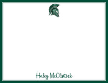 Load image into Gallery viewer, Personalized Michigan State University Inspired Stationery