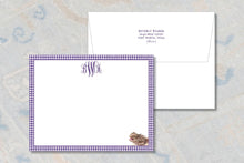 Load image into Gallery viewer, Personalized Texas Christian University Inspired Stationery