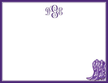 Load image into Gallery viewer, Personalized TCU Inspired Stationery