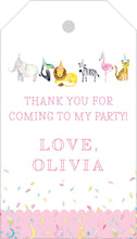 Load image into Gallery viewer, Party Animals Gift Tags