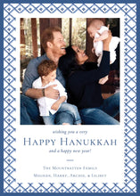 Load image into Gallery viewer, Watercolor Hanukkah Card