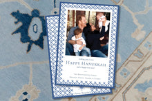 Load image into Gallery viewer, Watercolor Hanukkah Card