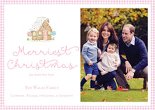 Load image into Gallery viewer, Watercolor Gingerbread Christmas Photo Card