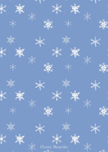 Load image into Gallery viewer, Preppy Christmas Card – Elegant Blue Wedgwood Design | Custom Holiday Cards