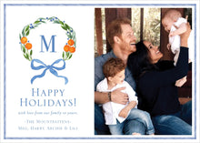 Load image into Gallery viewer, Elegant Southern Crest Christmas Card