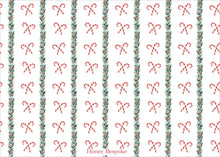 Load image into Gallery viewer, Candy Cane Christmas Card