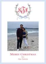 Load image into Gallery viewer, Christmas Crest Wreath Card