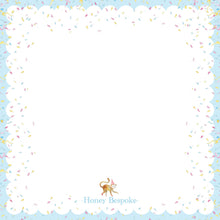 Load image into Gallery viewer, Calling All Party Animals Blue Invitation