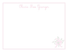 Load image into Gallery viewer, Personalized Floral Stationer For Girls