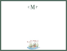 Load image into Gallery viewer, Duck Monogram Stationery