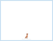 Load image into Gallery viewer, Blue Vizsla Stationery